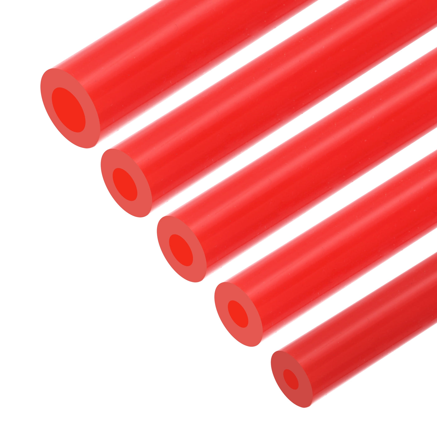 Harfington Vacuum Silicone Tubing Hose 1/8" 5/32" 3/16" 1/4" 5/16" ID 1/8" Wall Thick 6.6ft Red High Temperature for Engine