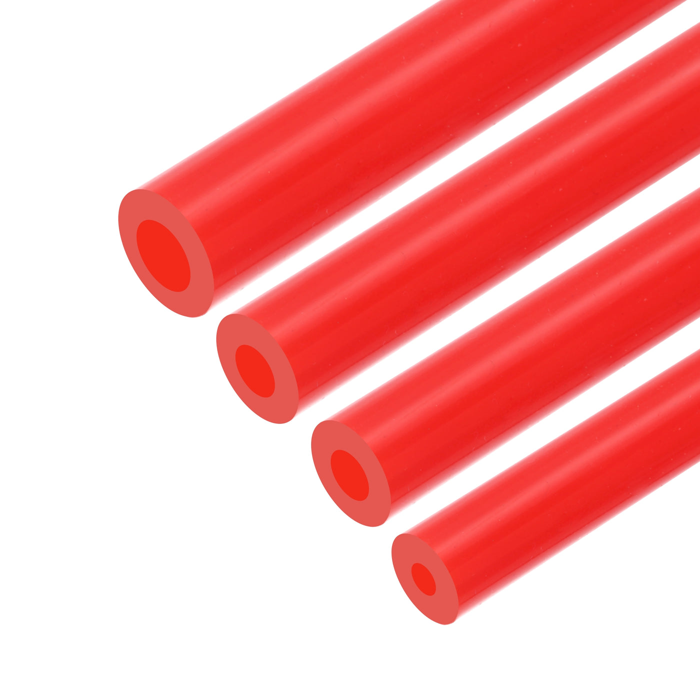 Harfington Vacuum Silicone Tubing Hose 1/8" 3/16" 1/4" 5/16" ID 1/8" Wall Thick 5ft Red High Temperature for Engine