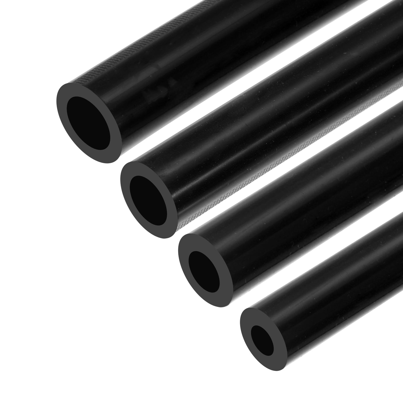 Harfington Vacuum Silicone Tubing Hose 1/4" 5/16" 3/8" 1/2" ID 1/8" Wall Thick 5ft Black High Temperature for Engine