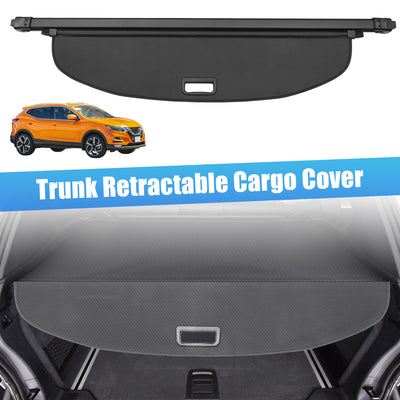 Harfington Retractable Cargo Cover Ajustable Fit for Nissan Rogue 2021-2024 Not for Rogue Sport Retractable Privacy Cover - Pack of 1