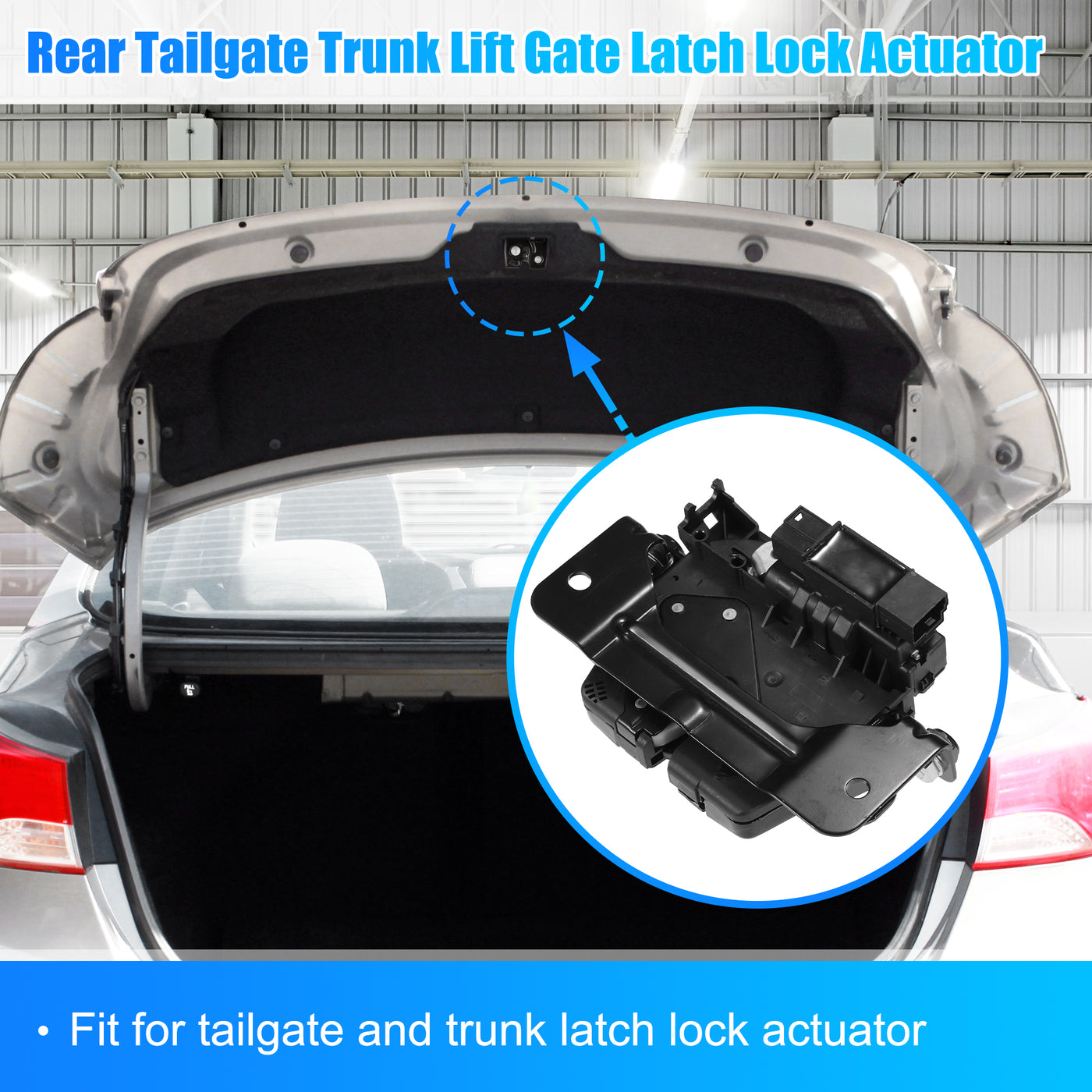 uxcell Uxcell No.51247269544 Rear Tailgate Trunk Lift Gate Latch Lock Actuator for BMW 328i 335i GT XDrive 2014 for BMW X3 2016-2017 for BMW X5 2018