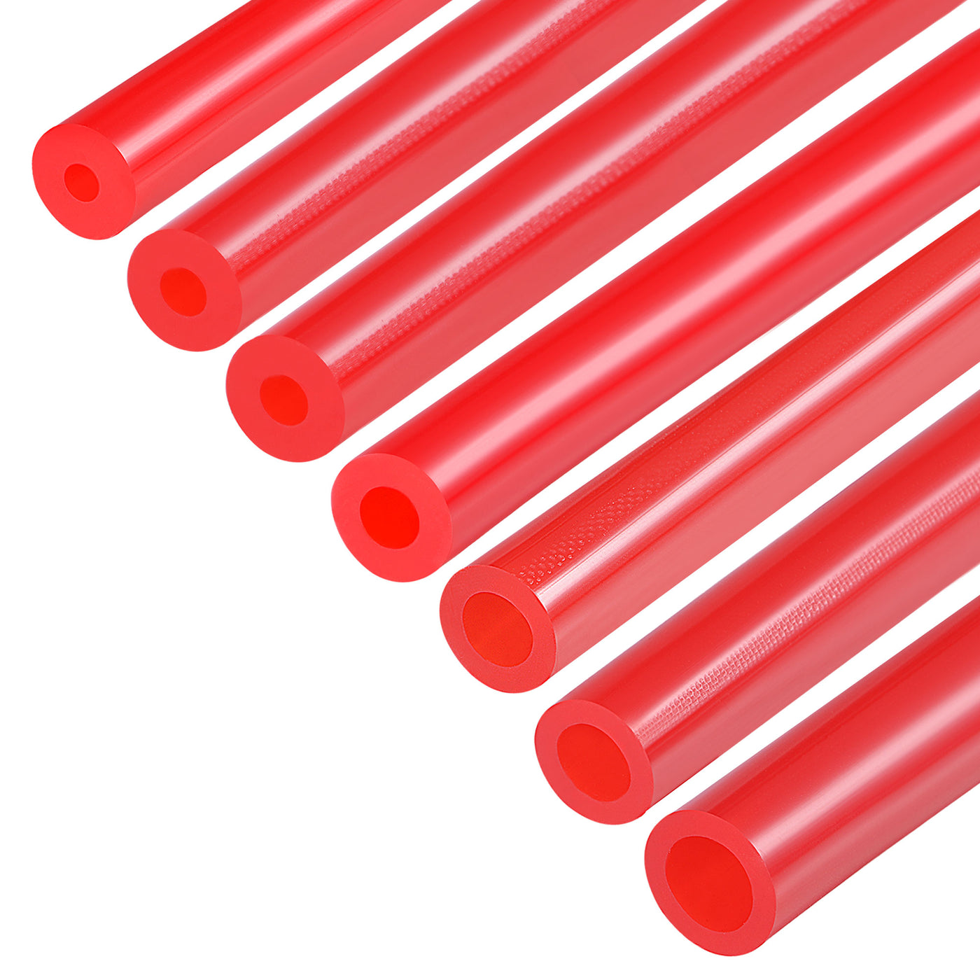 Harfington Vacuum Silicone Tubing Hose 1/8" 5/32" 3/16" 1/4" 5/16" 3/8" 1/2" ID 1/8" Wall Thick 5ft Red High Temperature for Engine