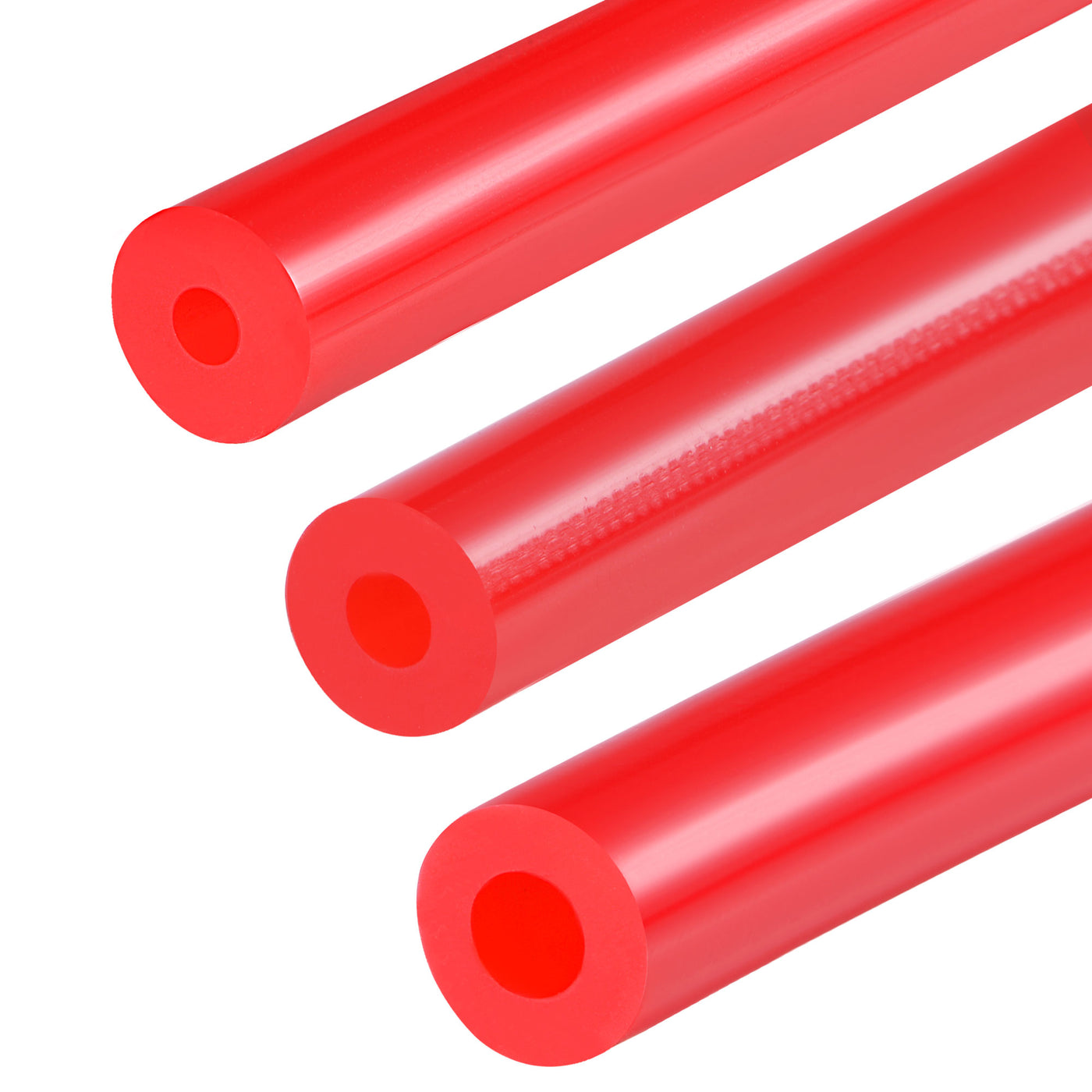 Harfington Vacuum Silicone Tubing Hose 1/8" 3/16" 1/4" ID 1/8" Wall Thick 5ft Red High Temperature for Engine