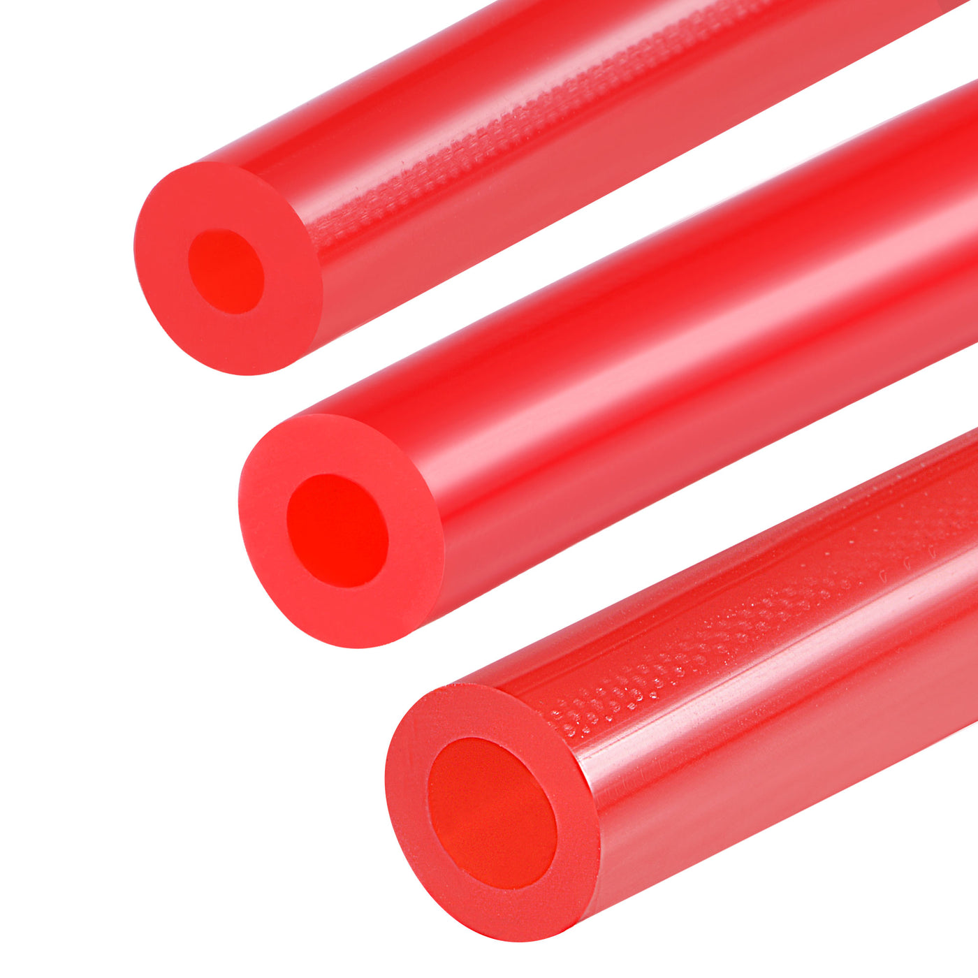 Harfington Vacuum Silicone Tubing Hose 3/16" 1/4" 5/16" ID 1/8" Wall Thick 5ft Red High Temperature for Engine