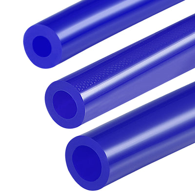 Harfington Vacuum Silicone Tubing Hose 1/4" 5/16" 1/2" ID 1/8" Wall Thick 5ft Blue High Temperature for Engine