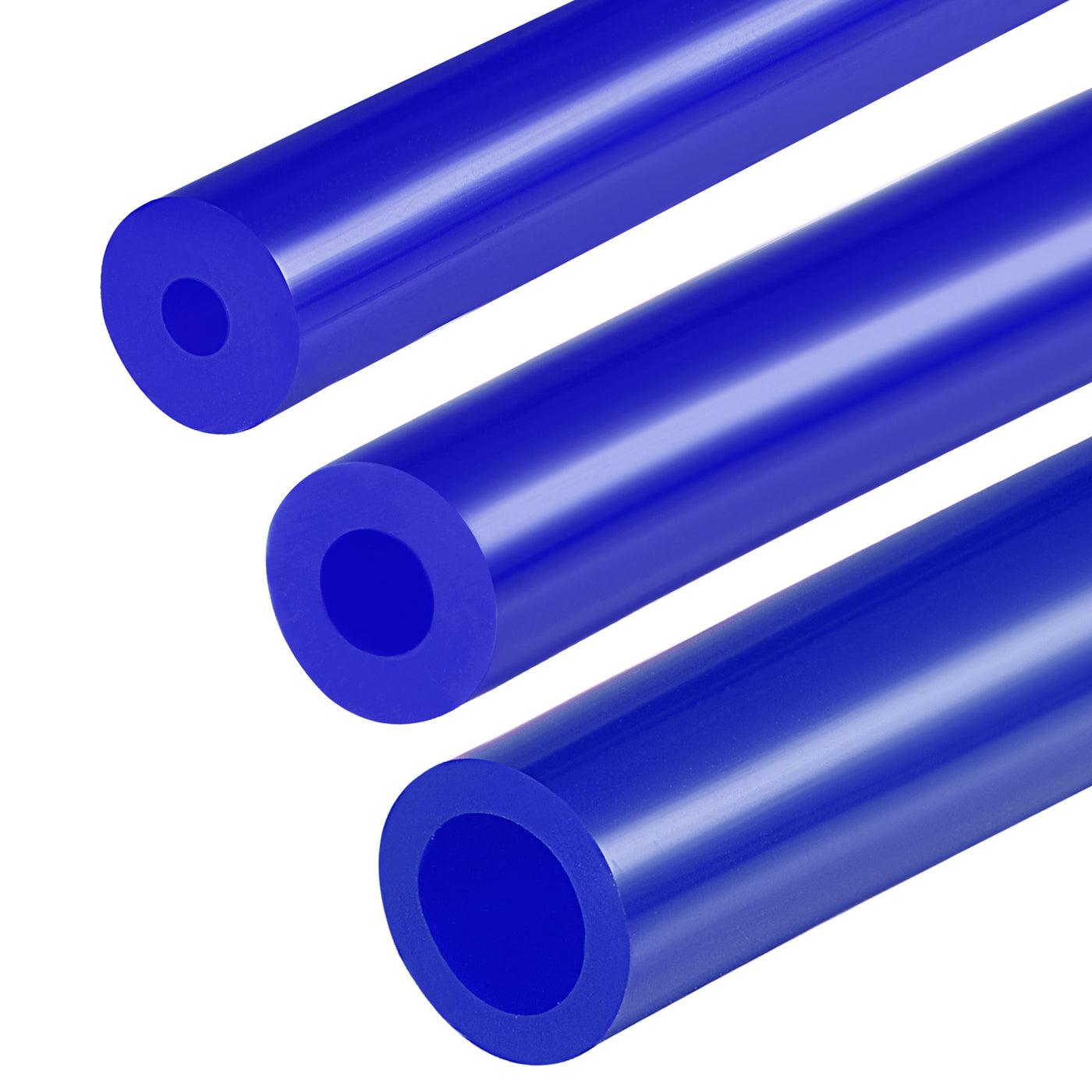 Harfington Vacuum Silicone Tubing Hose 1/8" 1/4" 1/2" ID 1/8" Wall Thick 5ft Blue High Temperature for Engine
