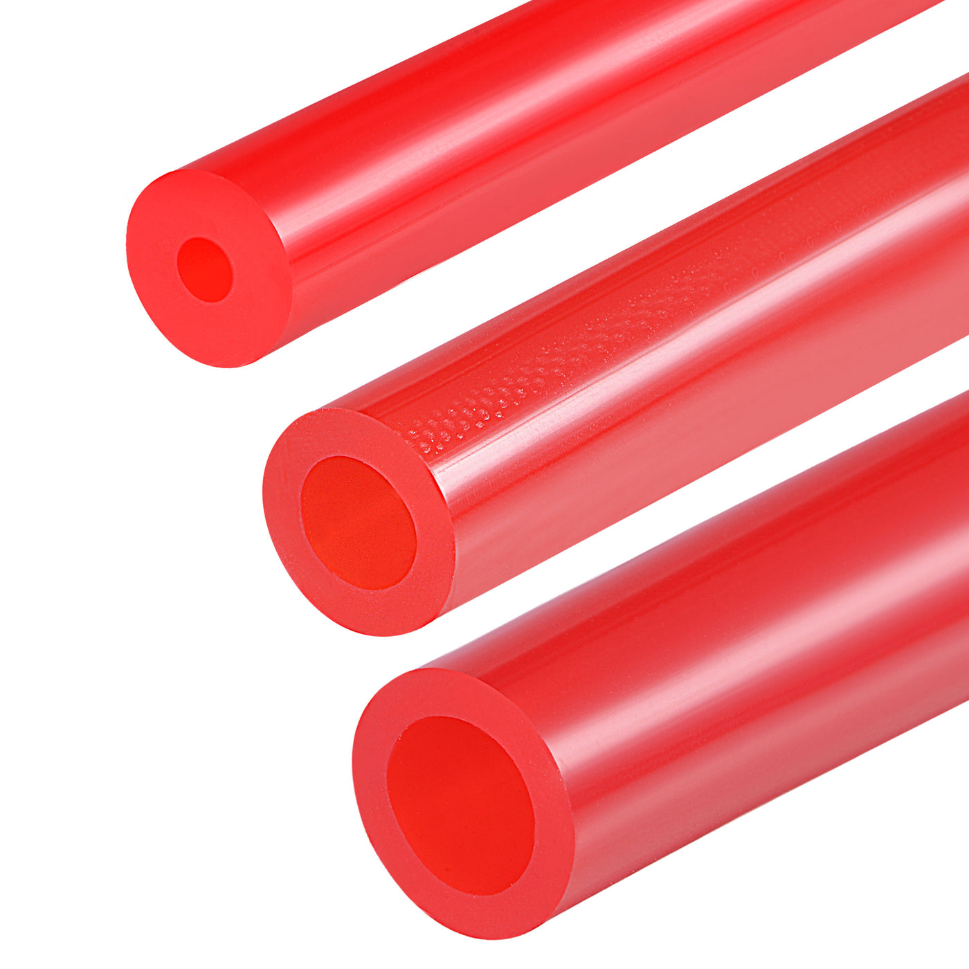 Harfington Vacuum Silicone Tubing Hose 1/8" 5/16" 1/2" ID 1/8" Wall Thick 5ft Red High Temperature for Engine