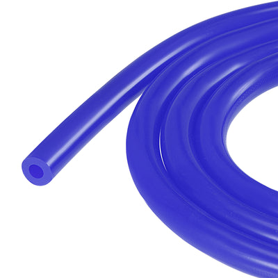 Harfington Vacuum Silicone Tubing Hose 3/16" ID 1/8" Wall Thick 5ft Blue High Temperature for Engine