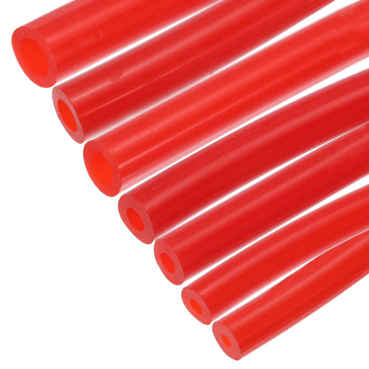 Harfington Vacuum Silicone Tubing Hose 1/8" 5/32" 3/16" 1/4" 5/16" 3/8" 1/2" ID 1/8" Wall Thick 10ft Red High Temperature for Engine