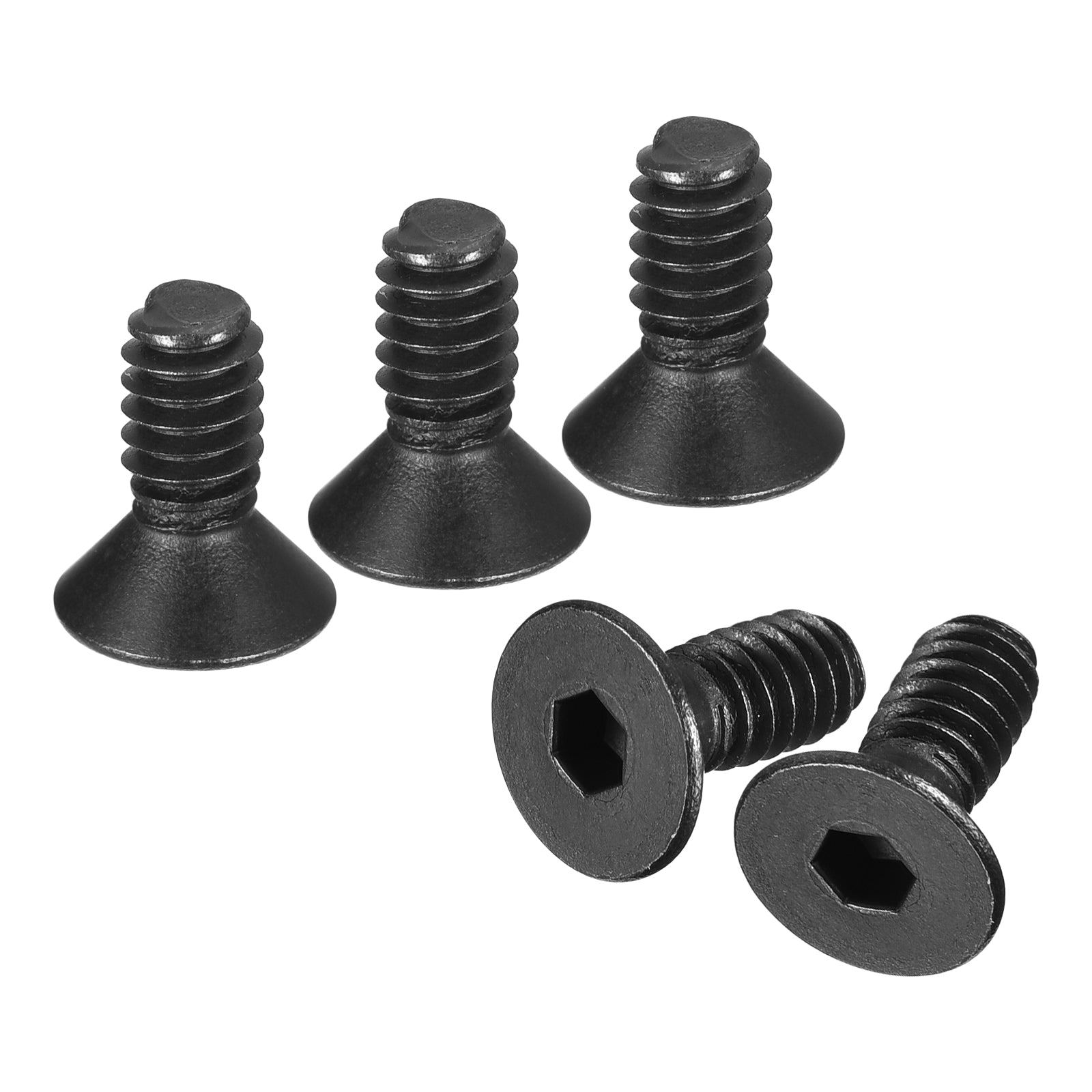 Uxcell 1 4 20x5 8 Flat Head Socket Cap Screws 10 9 Grade Carbon Steel uxcell-1-4-20x5-8-flat-head-socket-cap-screws-10-9-grade-carbon-steel