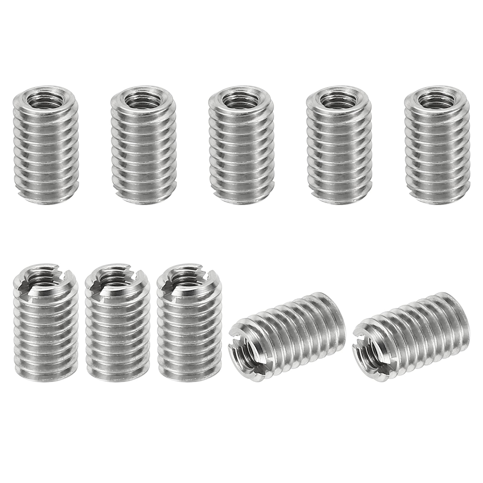 Thread Adapters Sleeve Reducing Nut, 10 Pcs M5*0.8 Male to M3*0.5 ...