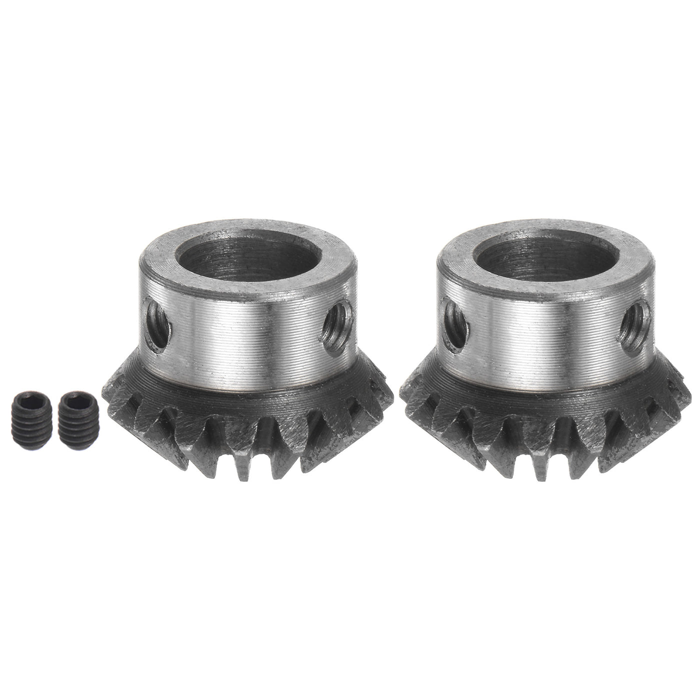 2pcs Bevel Gears 1.5M 16 Teeth 12mm Shaft Hole Tapered Bevel Pinion Gear