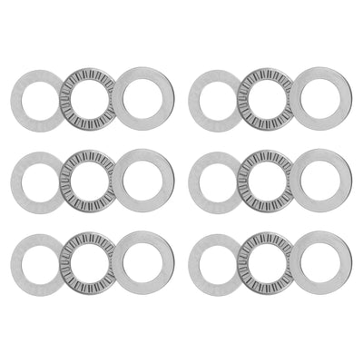 Harfington Uxcell NTA1220 Thrust Needle Roller Bearings 3/4"x1-1/4"x5/64" with Washers 6pcs
