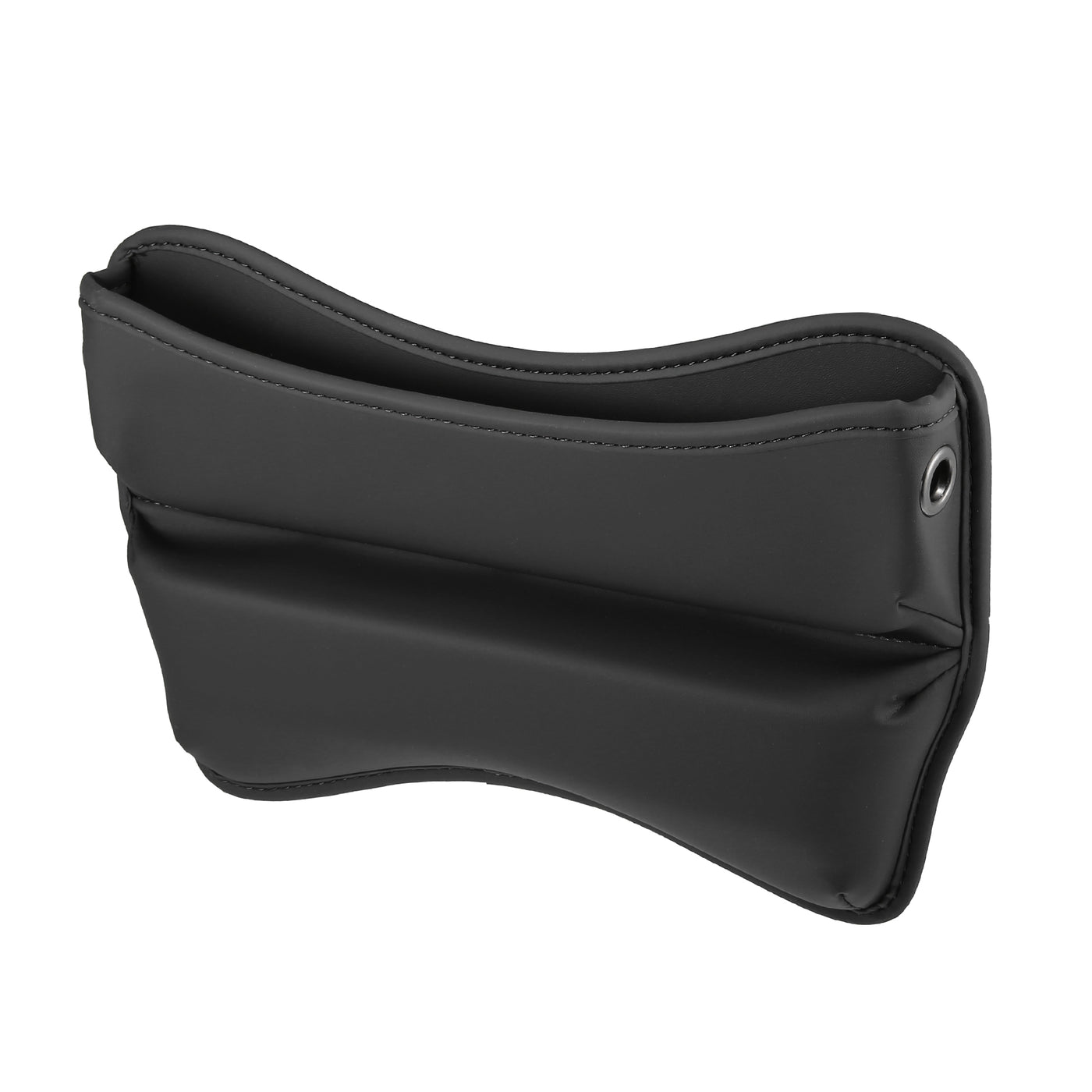 ACROPIX PU Leather Car Seat Gap Filler Organizer Console Side Pocket Storage Box - Pack of 1