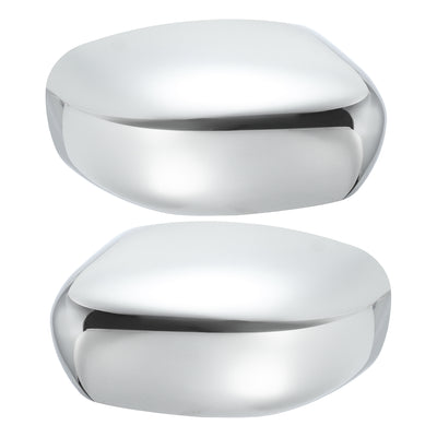 Harfington Uxcell 1 Pair Left Right Chrome Plated Full Mirror Cover for Dodge Charger 2006-2010 for Chrysler 300/300C 2005-2010 for Dodge Magnum 2005-2008