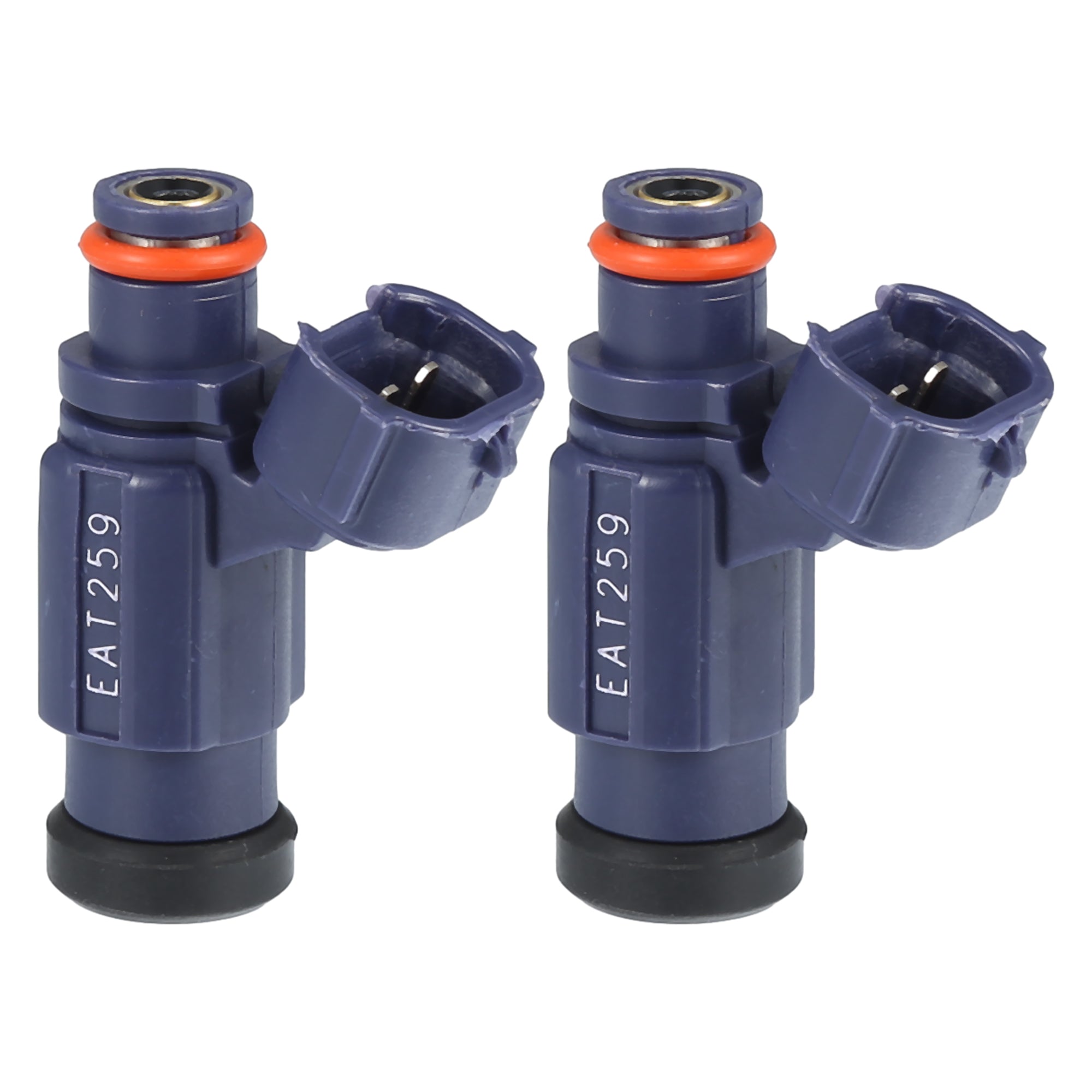 Uxcell 2 Pcs Flow Matched Fuel Injector Replacement 4 Holes Disc for ...