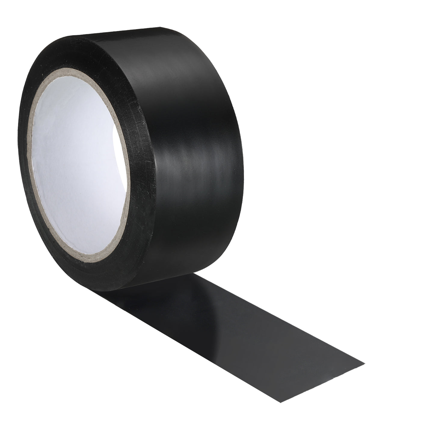 Harfington Corrosion Protection Pipe Tape, 1 Pcs 108 Ft x 1.8 Inch PVC Insulation Wrap Duct Tape Strong Self Adhesive for Electrical Wires, Black