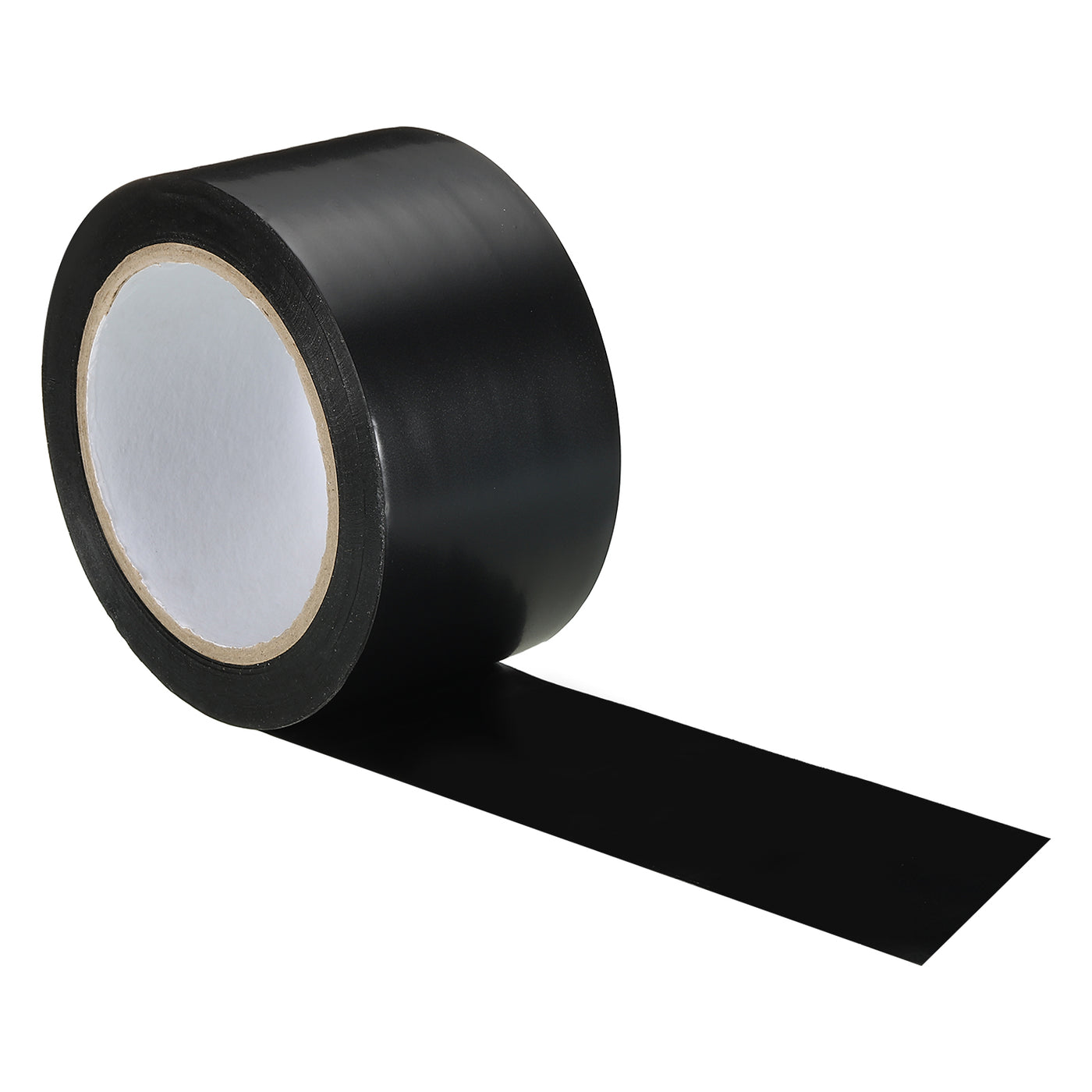 Harfington Corrosion Protection Pipe Tape, 1 Pcs 108 Ft x 2.4 Inch PVC Insulation Wrap Duct Tape Strong Self Adhesive for Electrical Wires, Black