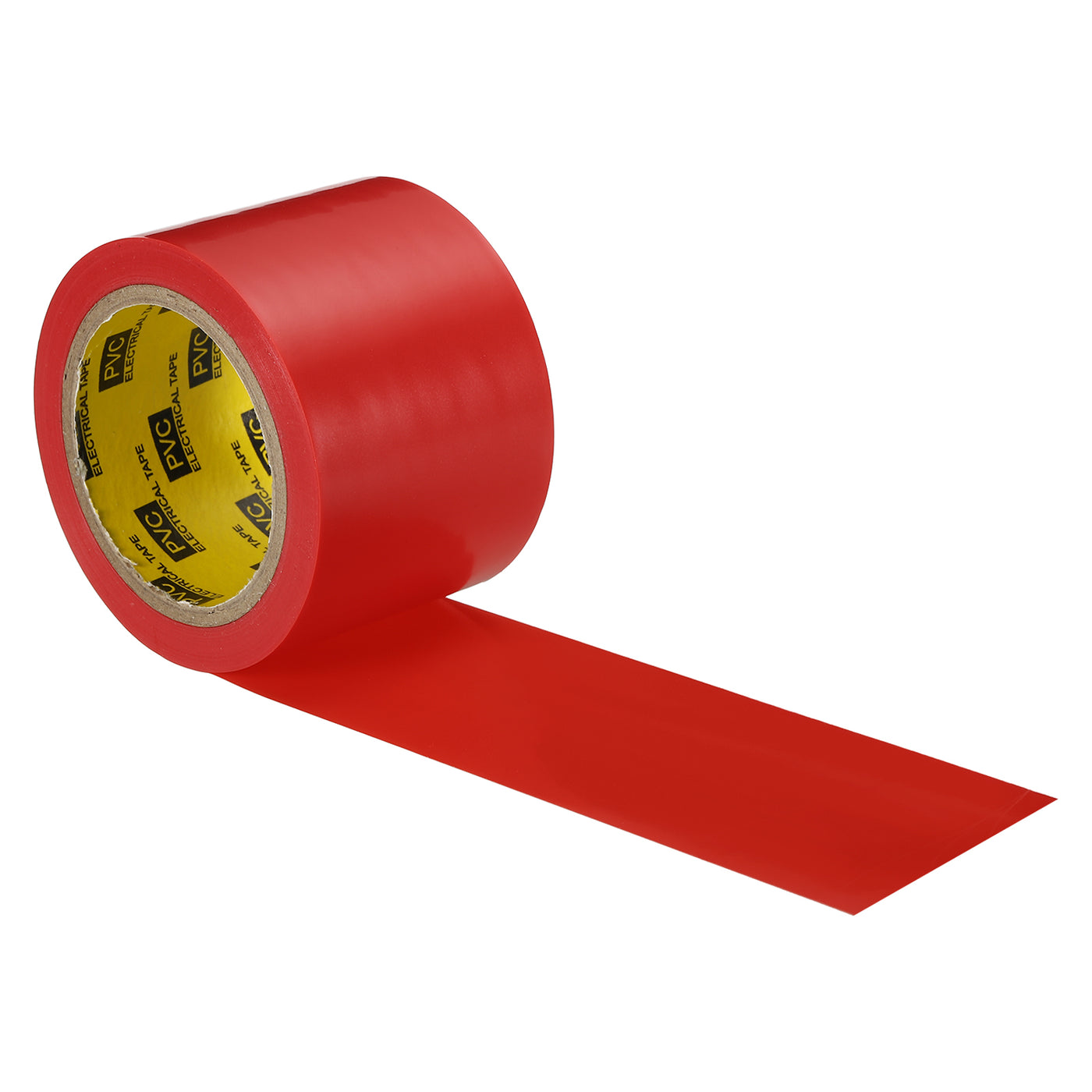 Harfington Corrosion Protection Pipe Tape, 1 Pcs 30 Ft x 2 Inch PVC Insulation Wrap Duct Tape Strong Self Adhesive for Electrical Wires, Red