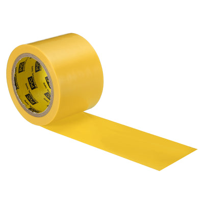 Harfington Corrosion Protection Pipe Tape, 1 Pcs 30 Ft x 2 Inch PVC Insulation Wrap Duct Tape Strong Self Adhesive for Electrical Wires, Yellow