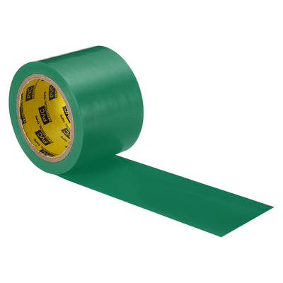 Harfington Corrosion Protection Pipe Tape, 1 Pcs 30 Ft x 2 Inch PVC Insulation Wrap Duct Tape Strong Self Adhesive for Electrical Wires, Green