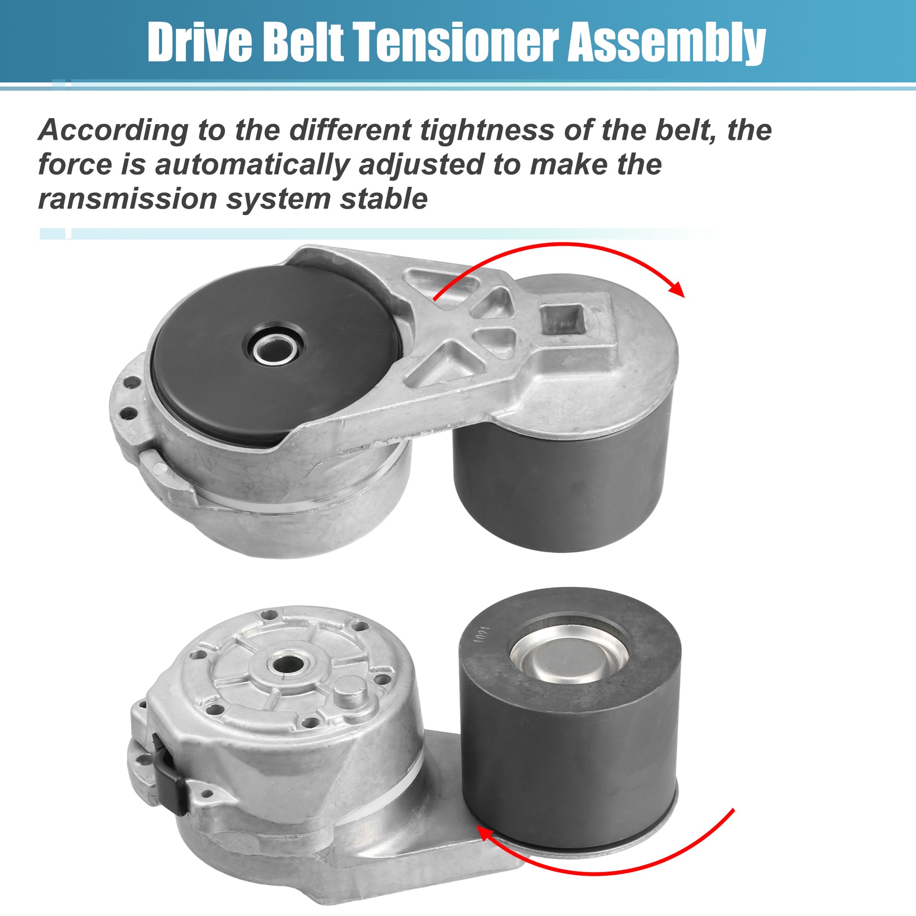 Uxcell Belt Tensioner Pulley Assembly No.3691282/2871292 for Volvo ISX