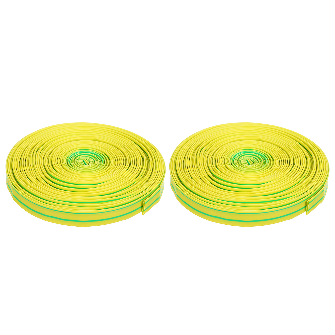 Harfington 2pcs 3/8"(10mm) Dia 50ft Heat Shrink Tubing 2:1 Electric Insulation Wire Shrink Wrap Tubing for Industrial Electrical Cable Wire