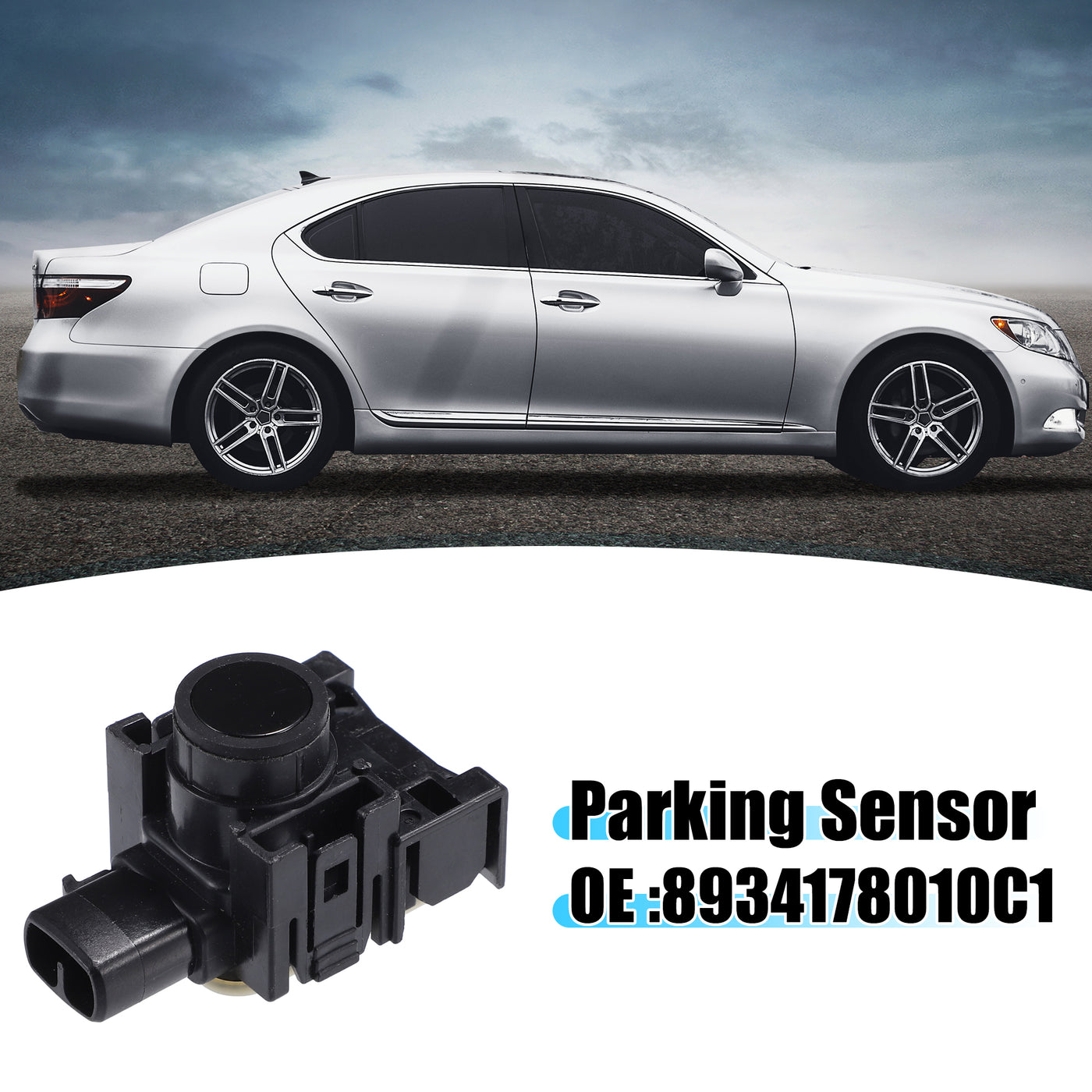 uxcell Uxcell Reverse Backup Parking Rear Bumper Park Assist Object Sensor No.8934178010C1 for Lexus IS300 2015-2019 for Lexus IS350 2015-2019