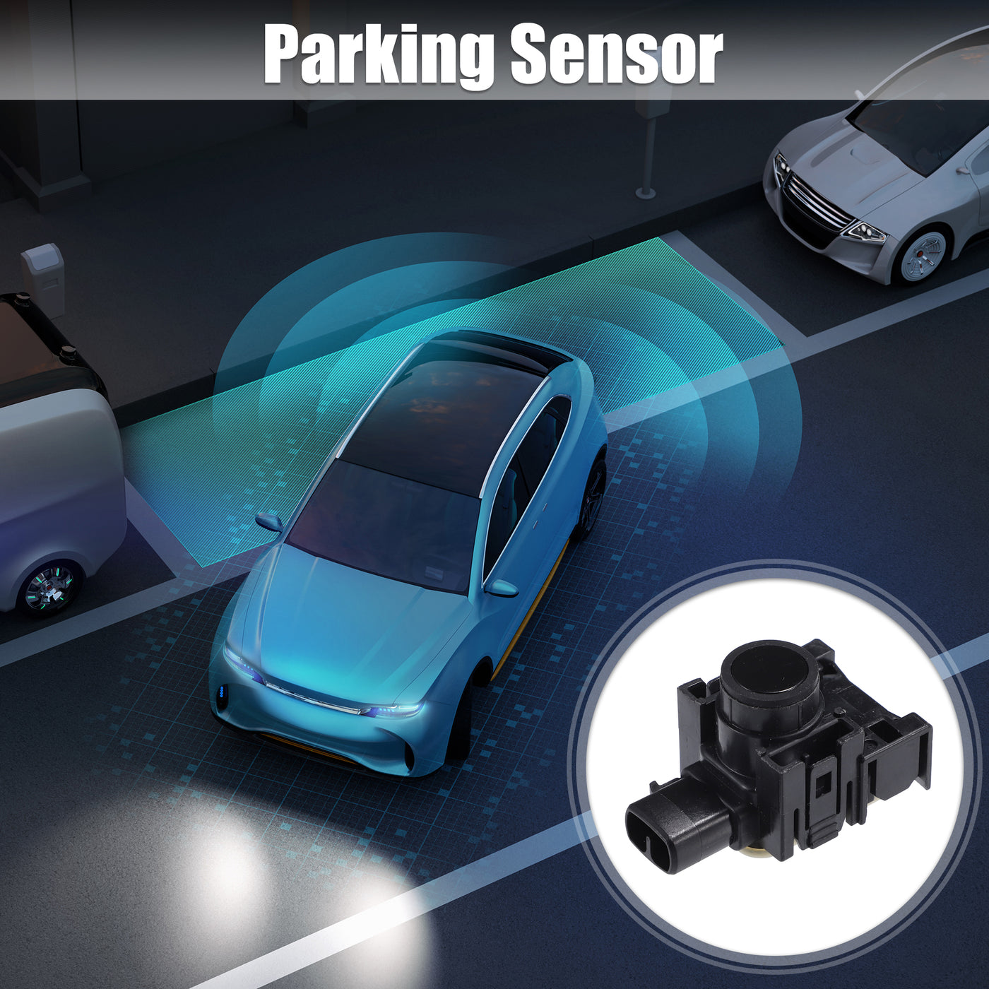 uxcell Uxcell Reverse Backup Parking Rear Bumper Park Assist Object Sensor No.8934178010C1 for Lexus IS300 2015-2019