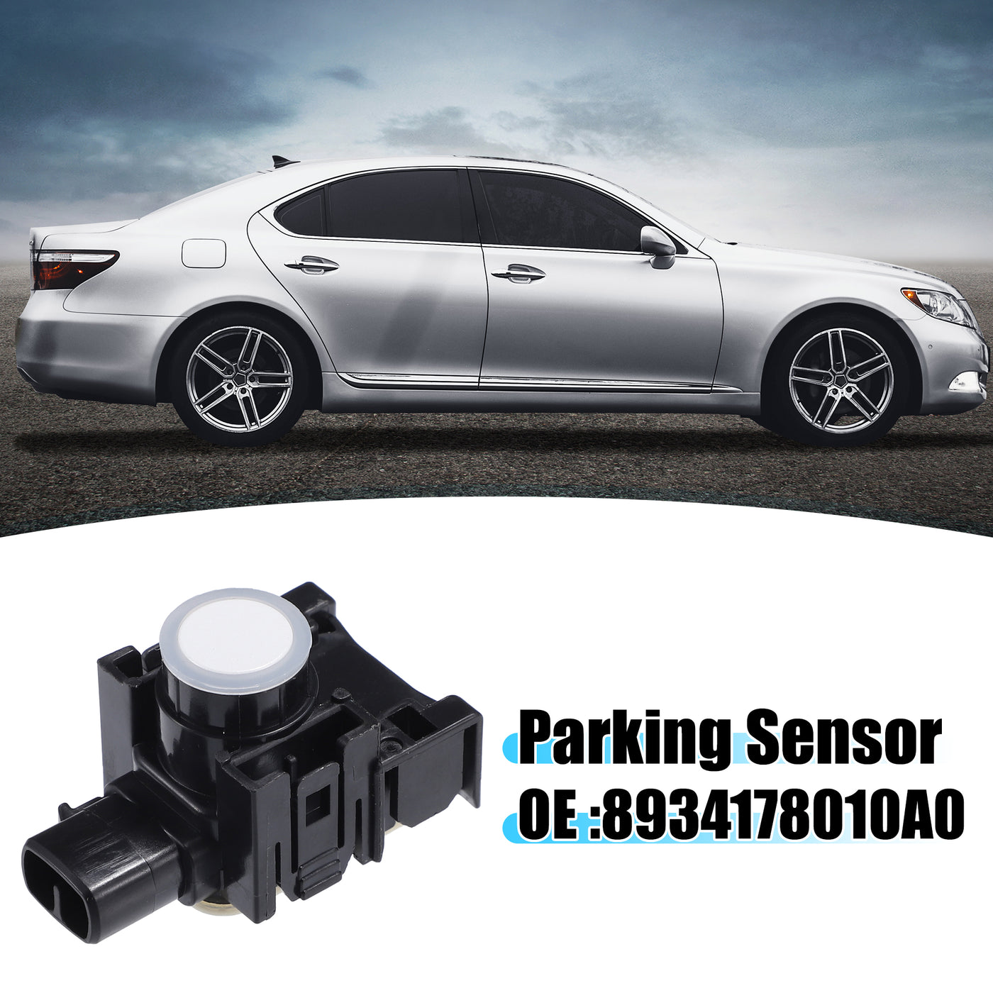 uxcell Uxcell Reverse Backup Parking Rear Bumper Park Assist Object Sensor No.8934178010A0 for Lexus IS300 2015-2019