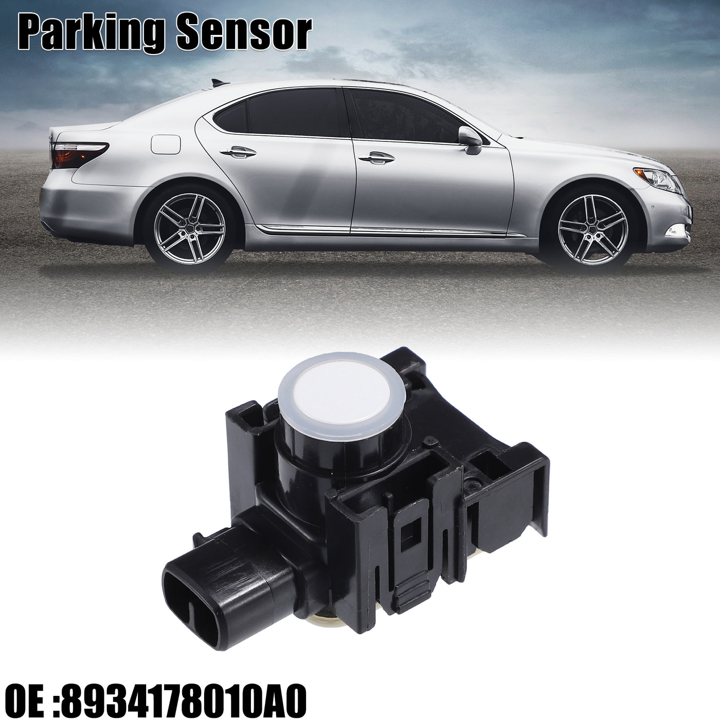 uxcell Uxcell Reverse Backup Parking Rear Bumper Park Assist Object Sensor No.8934178010A0 for Lexus IS300 2015-2019