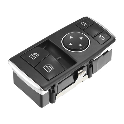 Harfington Uxcell Driver Side Power Window Switch Master No.A1729056800 for Mercedes Benz C Class C63 C W204 C180 C200 C220 C250 C350 2007-2014