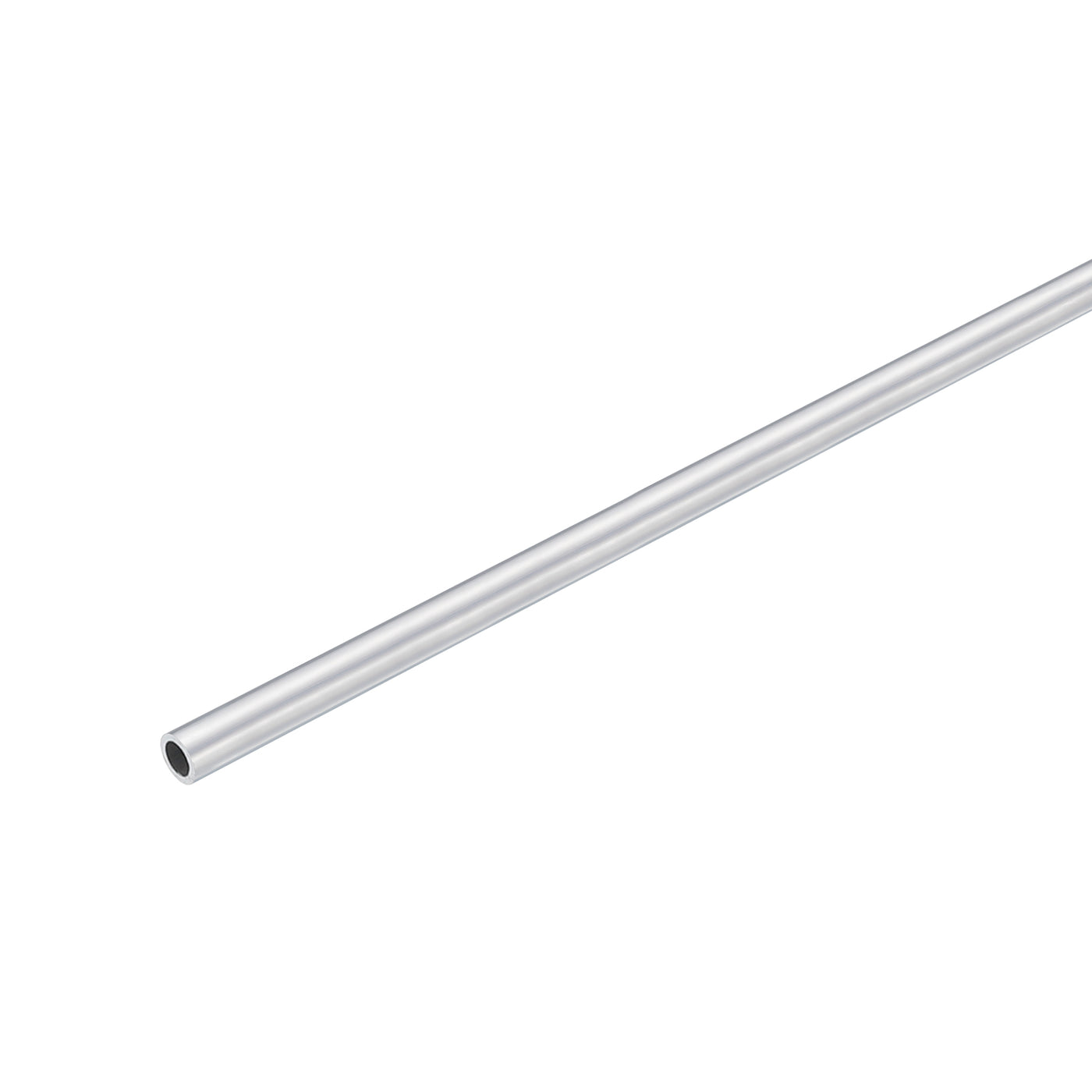 uxcell Uxcell 3mm OD 2mm Inner Dia 400mm Length 6063 Aluminum Tube for Industry DIY Project