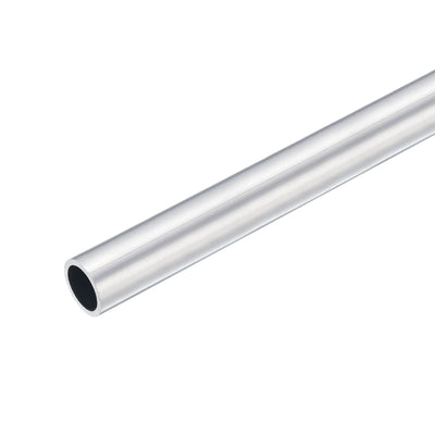 uxcell Uxcell 18mm OD 14mm Inner Dia 400mm Length 6063 Aluminum Tube for Industry DIY Project