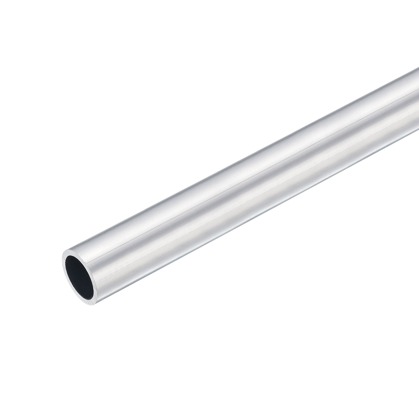uxcell Uxcell 19mm OD 16mm Inner Dia 400mm Length 6063 Aluminum Tube for Industry DIY Project