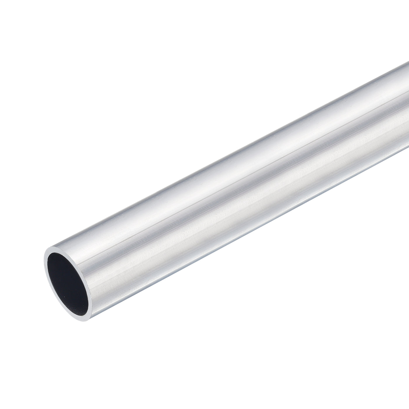 uxcell Uxcell 23mm OD 19mm Inner Dia 400mm Length 6063 Aluminum Tube for Industry DIY Project