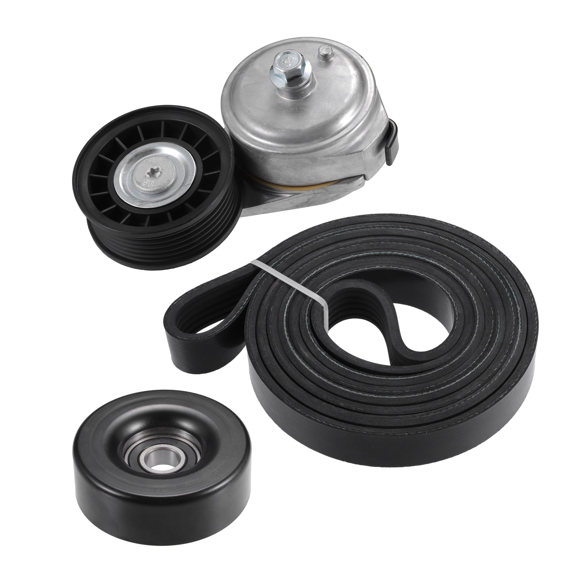 Uxcell 1 Set Drive Belt Tensioner Idler Pulley Assembly Replacement for