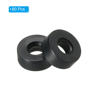 Harfington Rubber Flat Washer, ID OD Sealing Spacer Gasket Ring