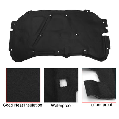 Harfington Car Hood Heat Sound Deadening Insulation Mat Engine Soundproof Pad for VW Jetta 1999-2005