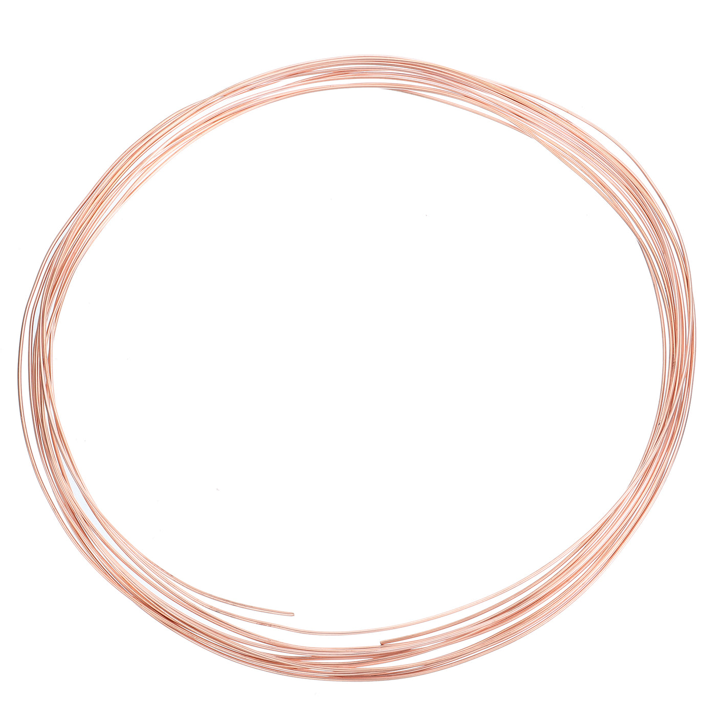 Harfington Copper Tube Refrigeration Tubing 5/64" OD x 3/64" ID x 39.4Ft Seamless Round Pipe Coil for Refrigerator, Freezer, Air Conditioner