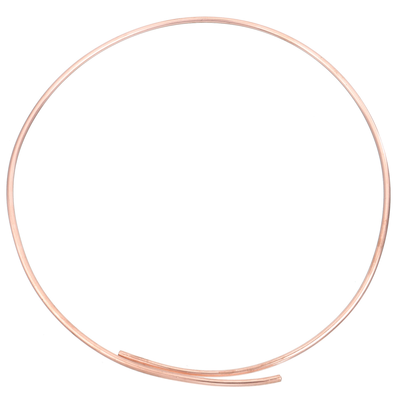 Harfington Copper Tube Refrigeration Tubing 0.2" OD x 0.16" ID x 3.3Ft Seamless Round Pipe Coil for Refrigerator, Freezer, Air Conditioner
