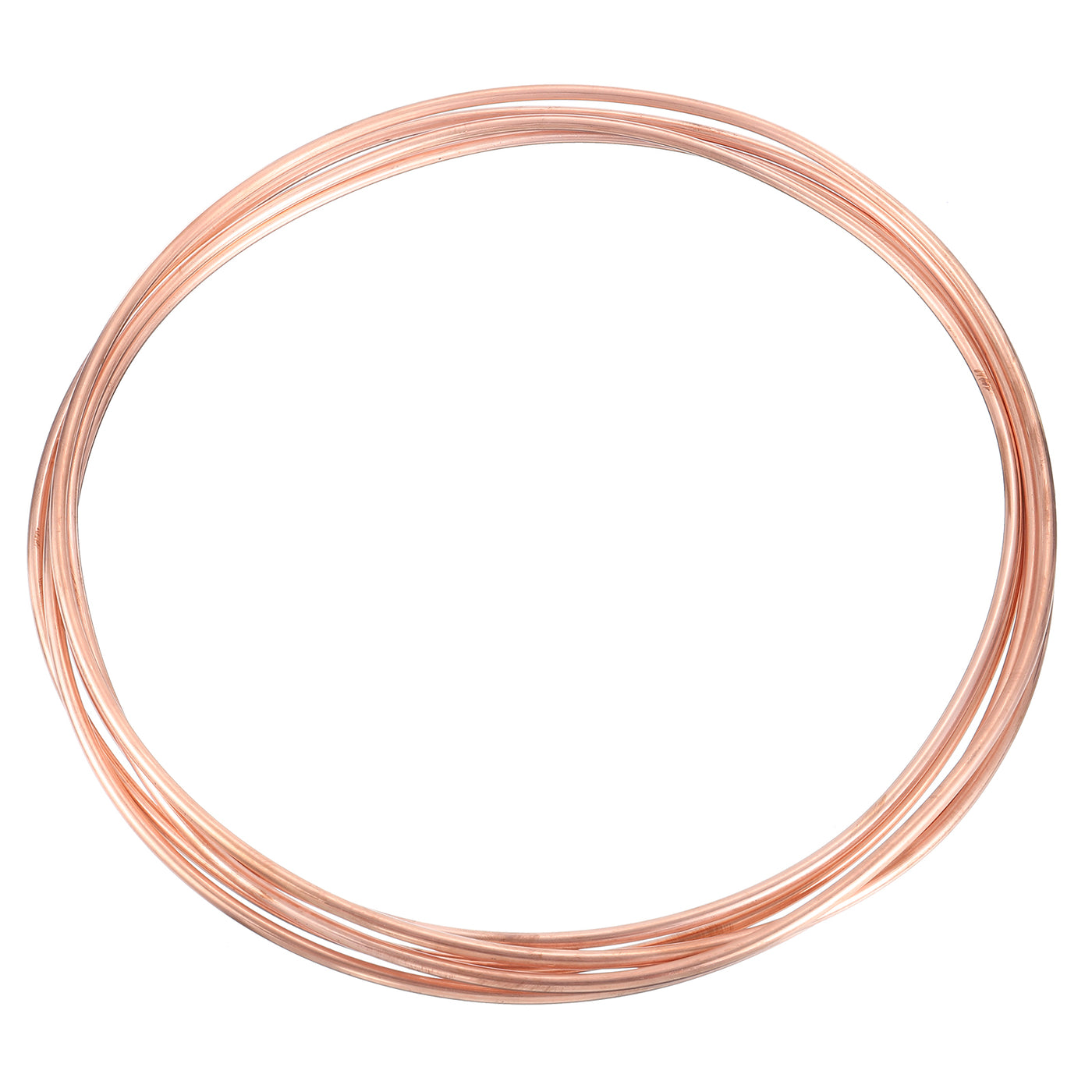 Harfington Copper Tube Refrigeration Tubing 0.2" OD x 0.16" ID x 13.1Ft Seamless Round Pipe Coil for Refrigerator, Freezer, Air Conditioner