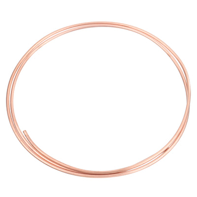 Harfington Copper Tube Refrigeration Tubing 0.2" OD x 0.12" ID x 6.6Ft Seamless Round Pipe Coil for Refrigerator, Freezer, Air Conditioner