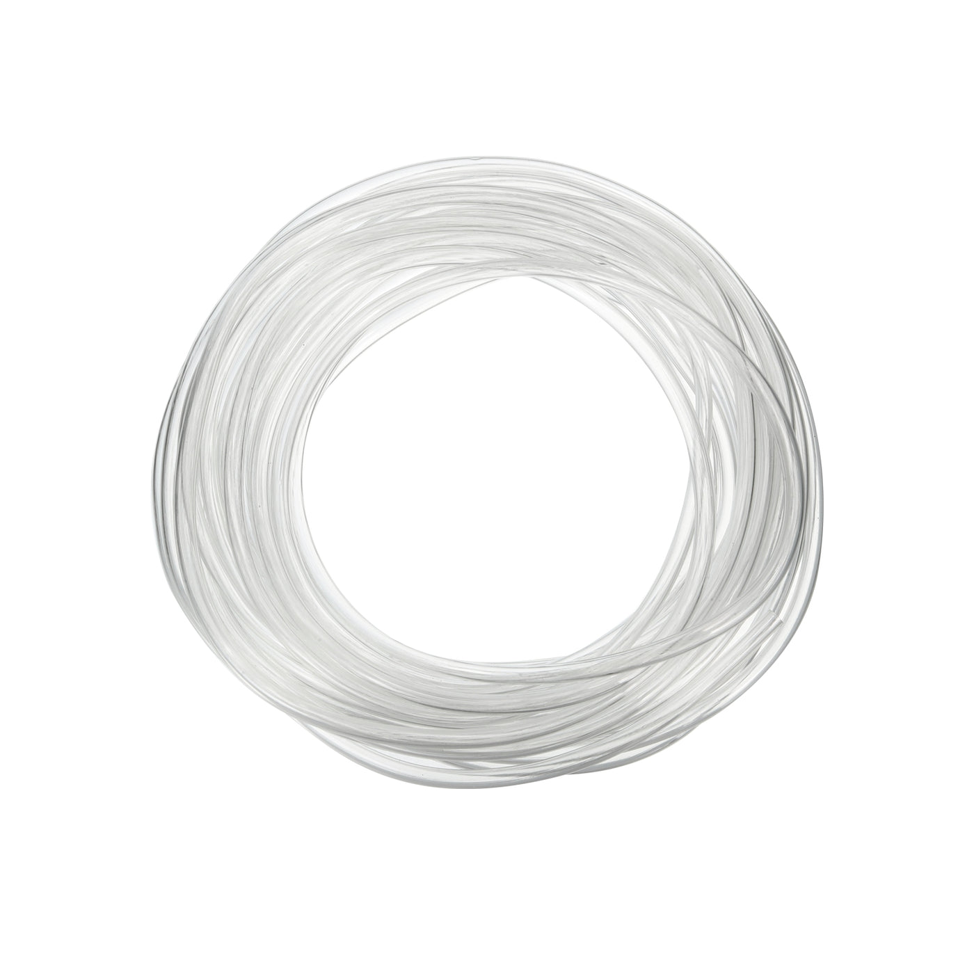 uxcell Uxcell Clear PVC Tube Wire Harness Tubing, 2mm ID 23ft Sleeve for Wire Sheathing Wire Protection