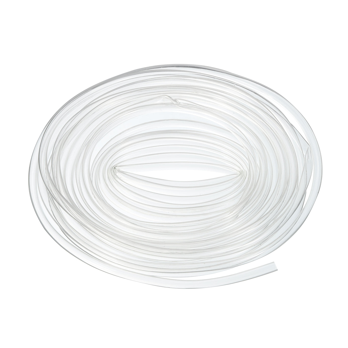 uxcell Uxcell Clear PVC Tube Wire Harness Tubing, 4mm ID 23ft Sleeve for Wire Sheathing Wire Protection