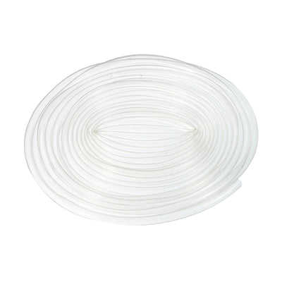 Harfington Uxcell Clear PVC Tube Wire Harness Tubing, 1/4-inch(6mm) ID 23ft Sleeve for Wire Sheathing Wire Protection