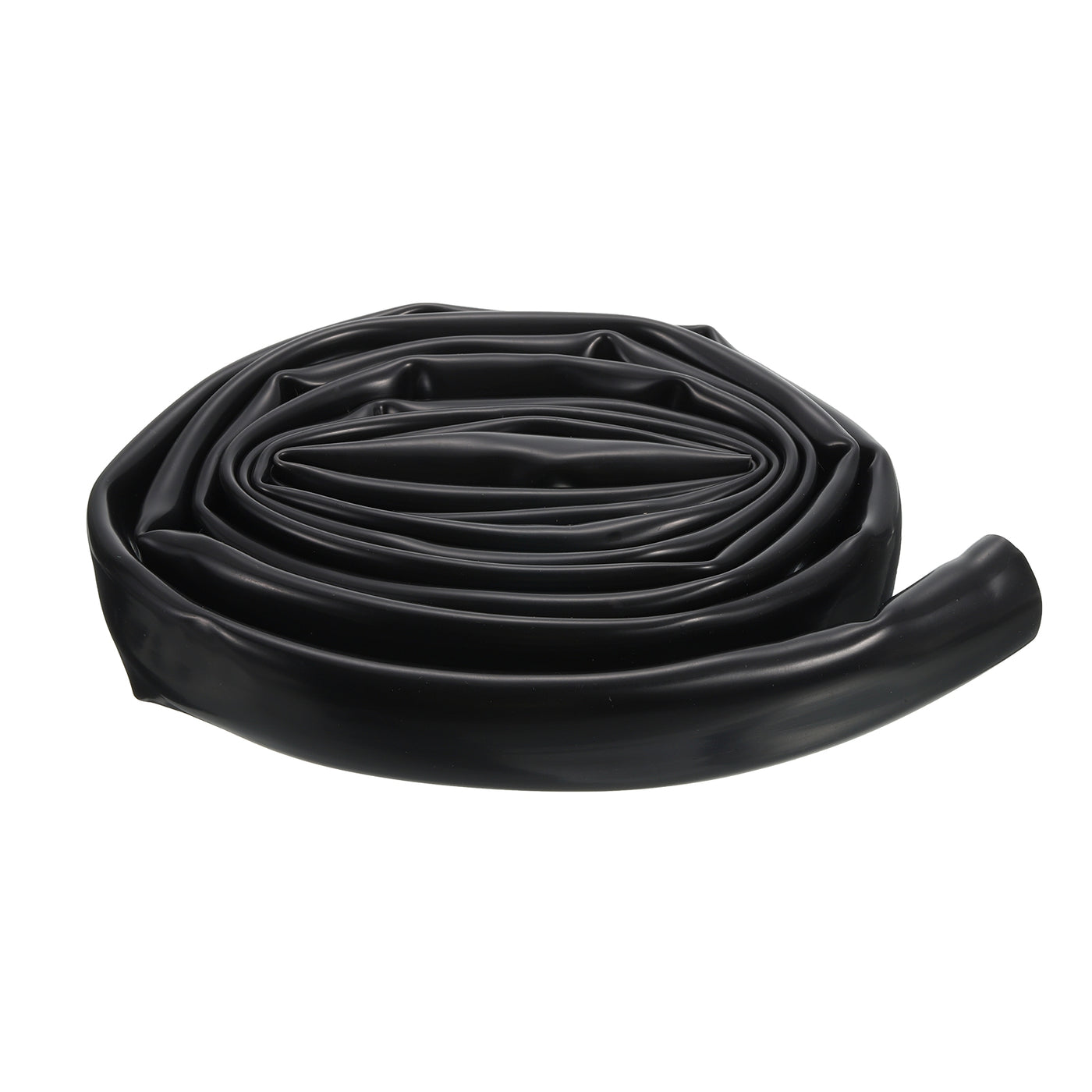 uxcell Uxcell Black PVC Tube Wire Harness Tubing, 1-inch(25mm) ID 10ft Sleeve for Wire Sheathing Wire Protection