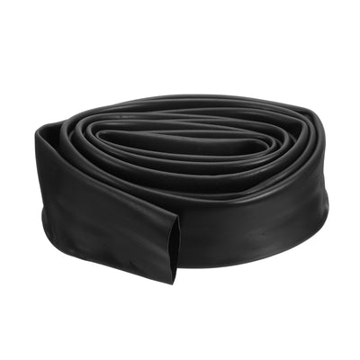 Harfington Uxcell Black PVC Tube Wire Harness Tubing, 40mm ID 10ft Sleeve for Wire Sheathing Wire Protection