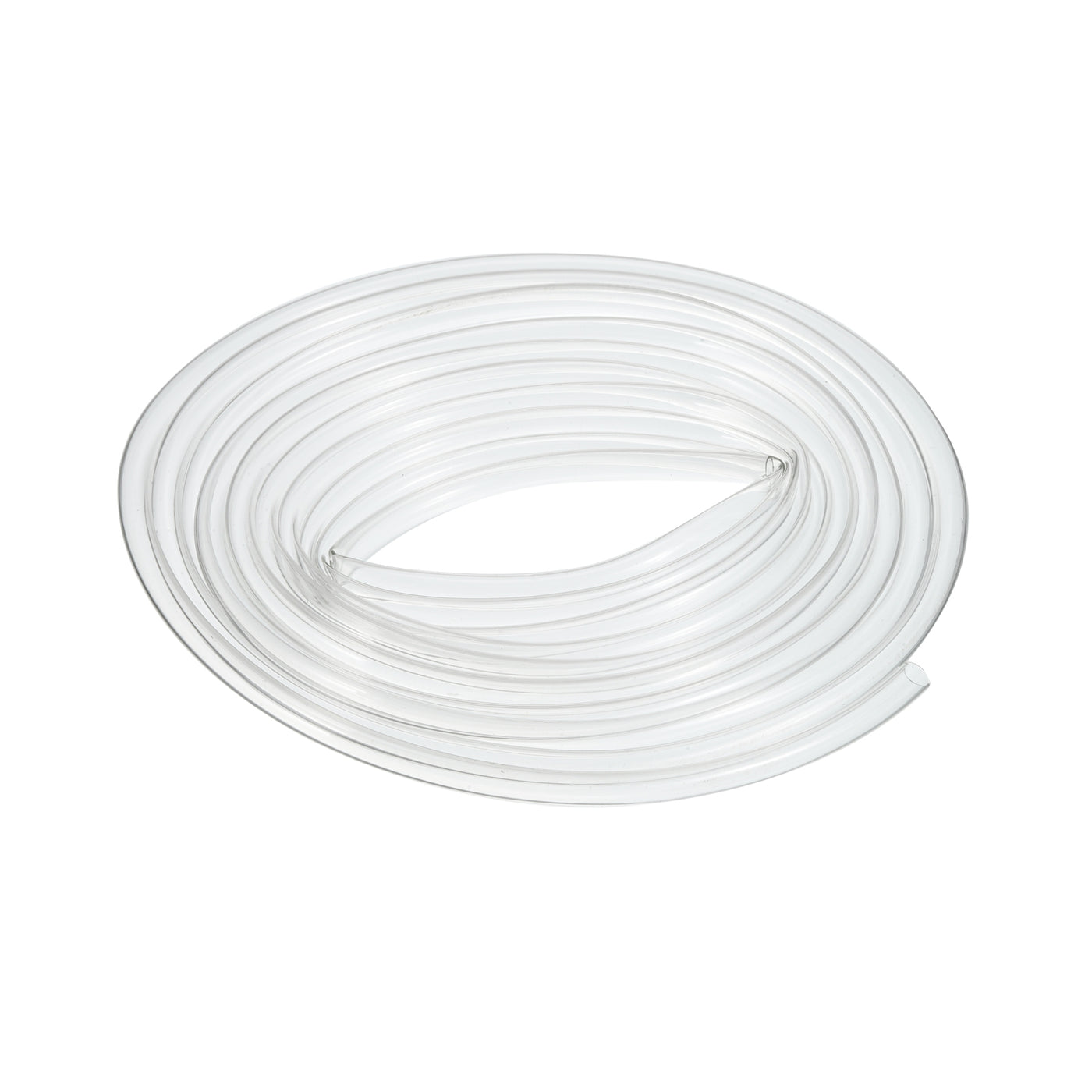 uxcell Uxcell Clear PVC Tube Wire Harness Tubing, 4mm ID 10ft Sleeve for Wire Sheathing Wire Protection
