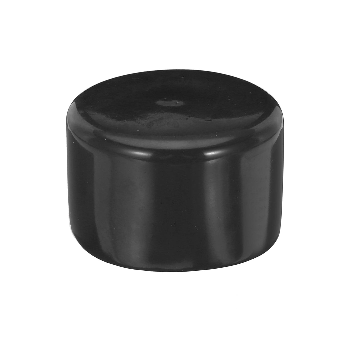 uxcell Uxcell Rubber End Caps 85mm ID Vinyl Round Tube Bolt Cap Cover Screw Thread Protectors Black